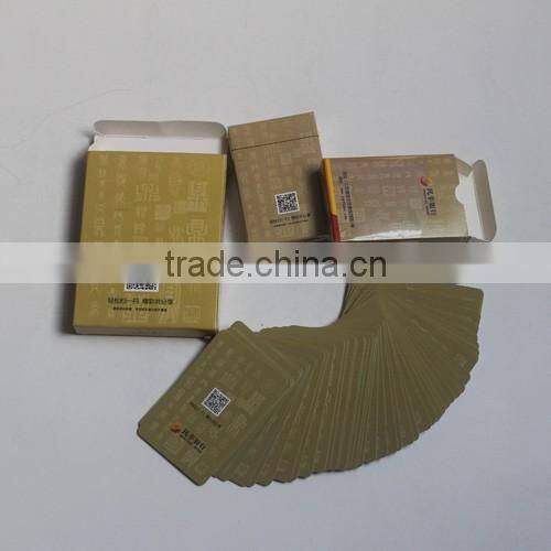 customized prinitng game cards tuck box cards