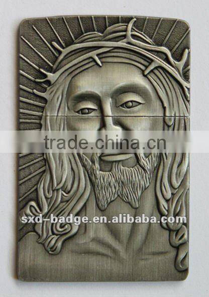 Customized VISA brass nameplate