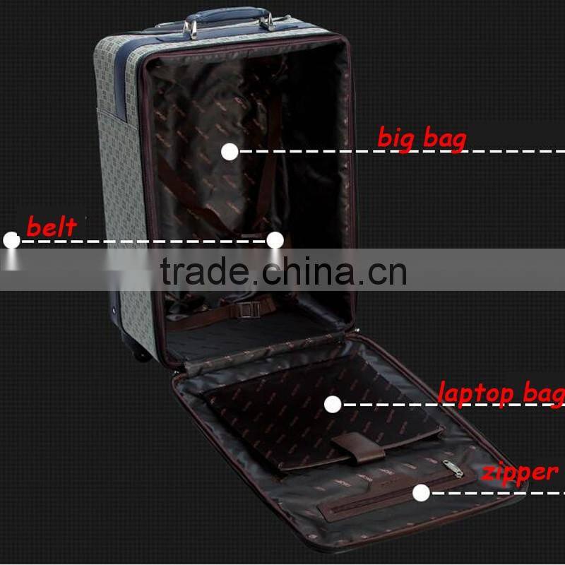 Free Logo Design PVC Carry On Luggage For Sale Long Luggage Trolley Bags For Men