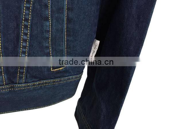 Clearance Sale Women's blue denim jacket plus size denim jacket buttoned denim jacket clearance online