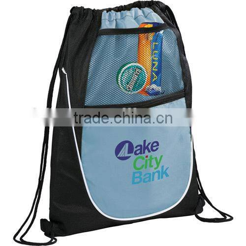 210D Polyester Drawstring Cinch Backpack