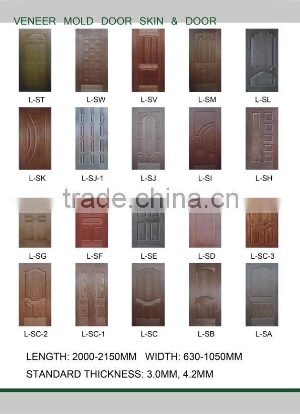 Chinese High Density Fiberboard Door Skin Price