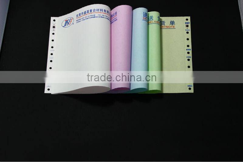 No Carbon NCR Paper Perforated continuous printing paper