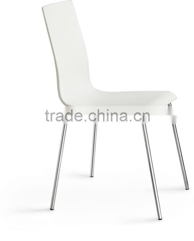 2015 new design dining room plastic chair for sale white chair yellow chair
