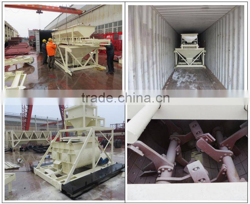 Mobile concrete batching plant for sale,35m3/h mixed concrete plant