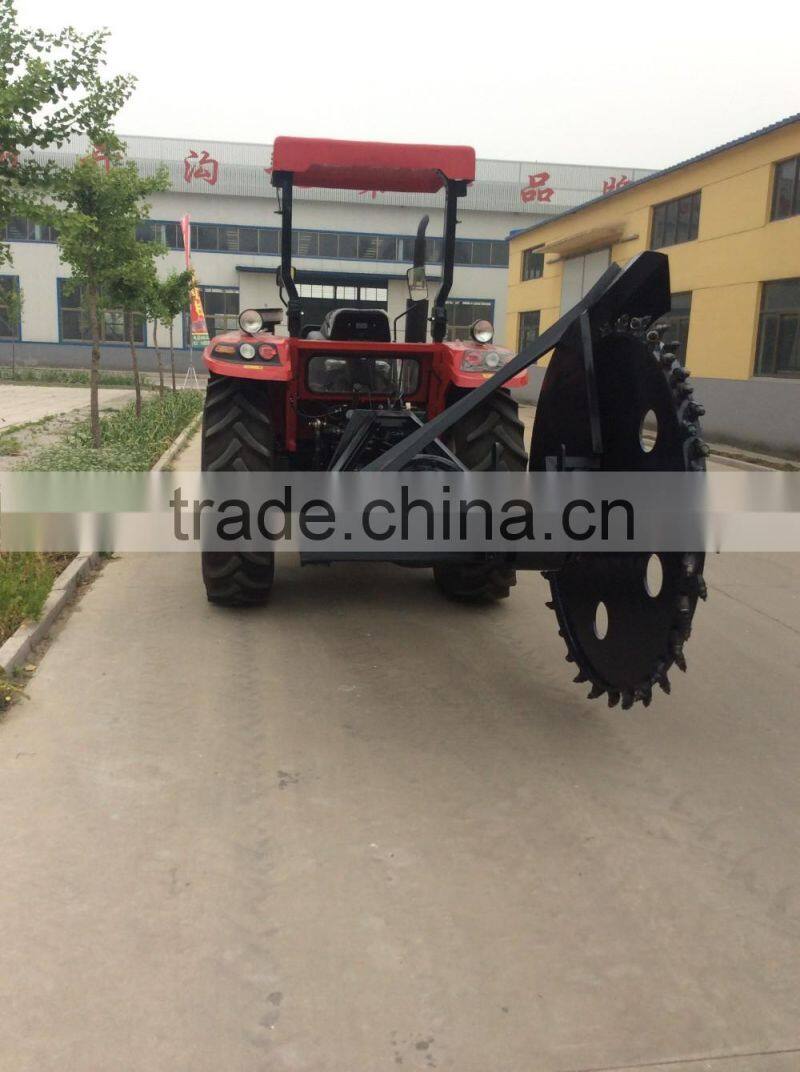 tractor 3 point hitch mini trencher for digging