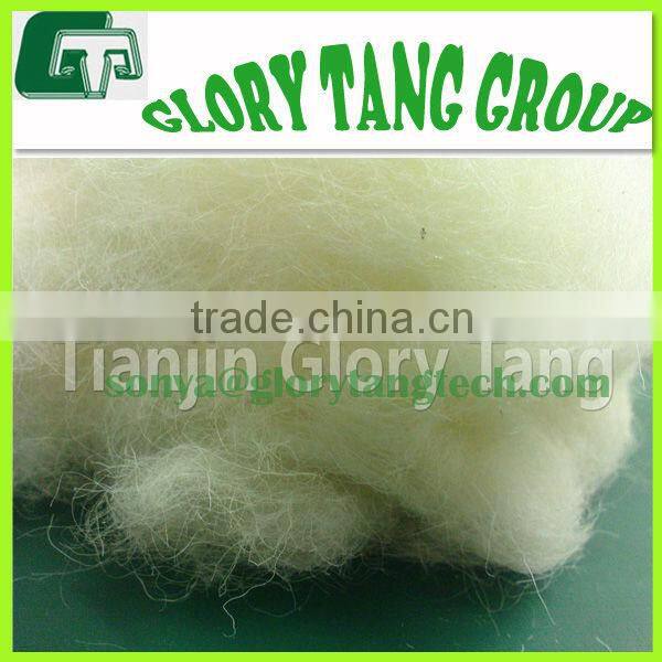 dyed short sheep wool, dyed wool