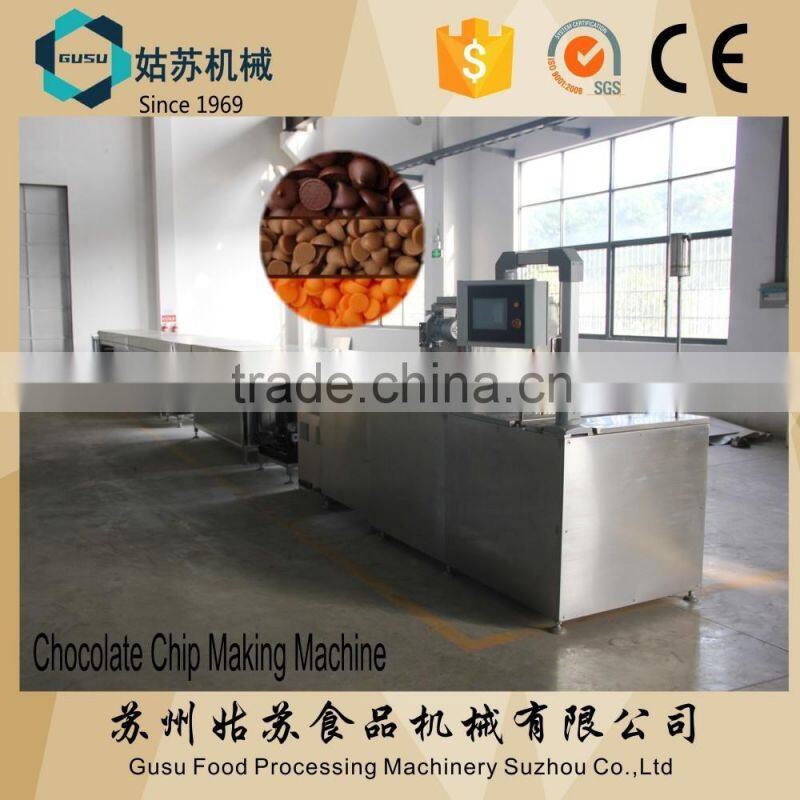 Stainless steel chocolate chip drops line Suzhou golden supplier 086-18662218656
