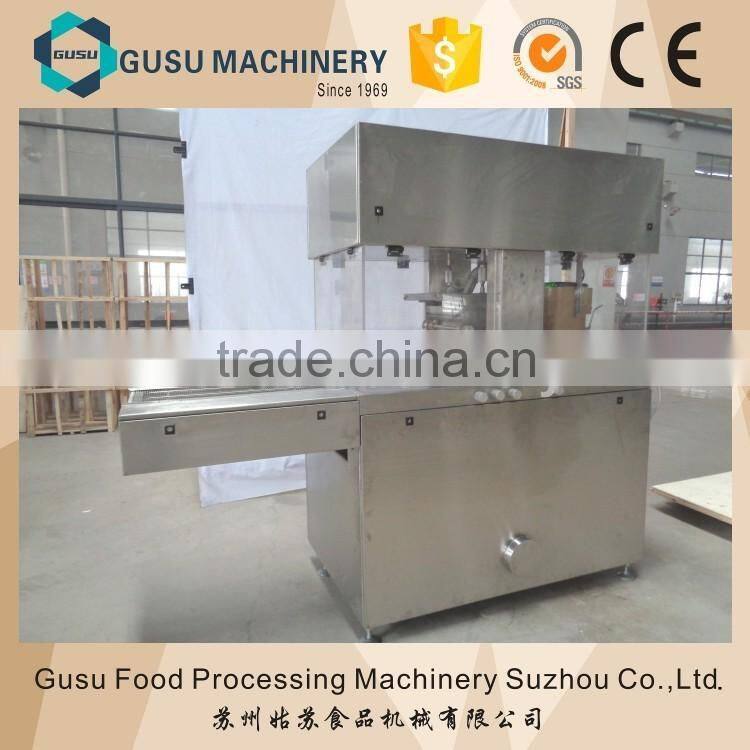 Hot selling small chocolate enrobing machine 600mm for mini factory