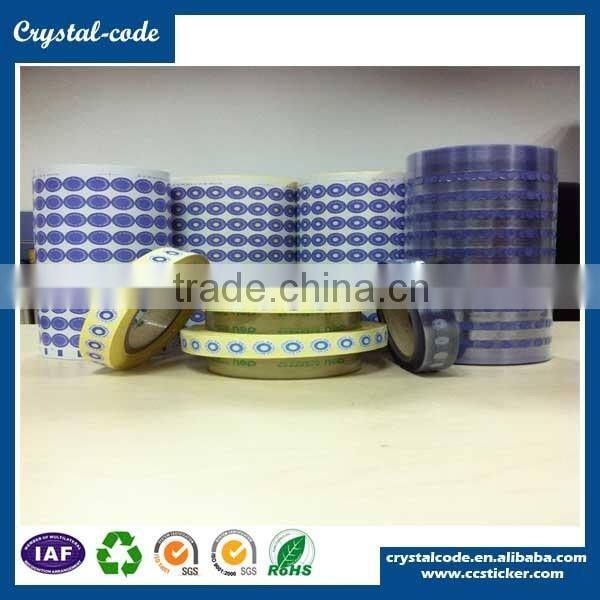 Color changing self adheisve low temperature label for milk