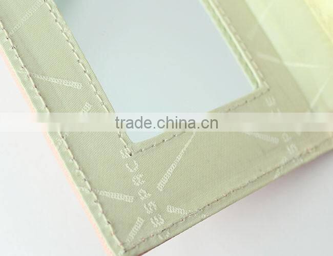 Wholesale eyebrow pencil storage bag with mirror kind workmanship