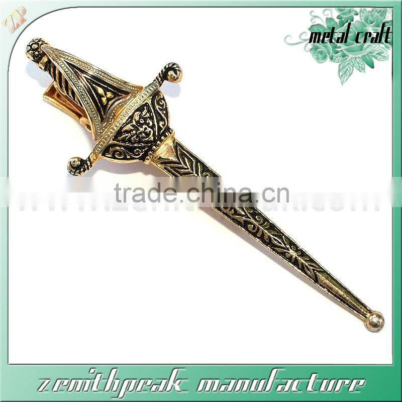 2016 best selling classic 3D tie clips for men