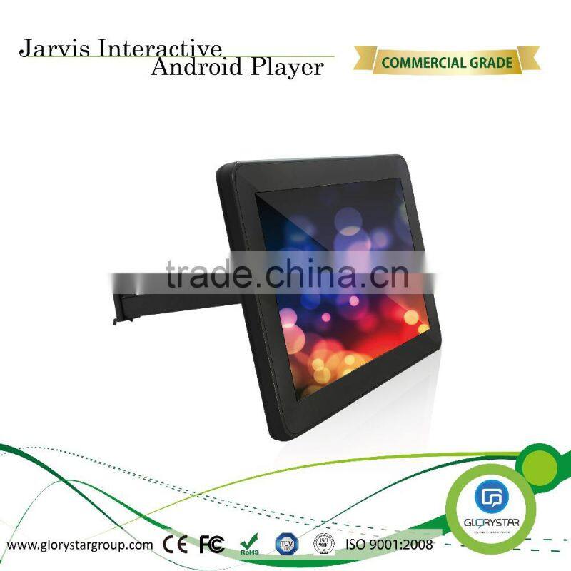 10 inch advertising business LCD digital Android touch display player