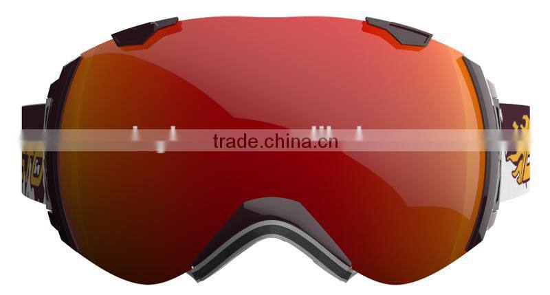 Professional Big Spherical Snowboard Ski Glasses goggles
