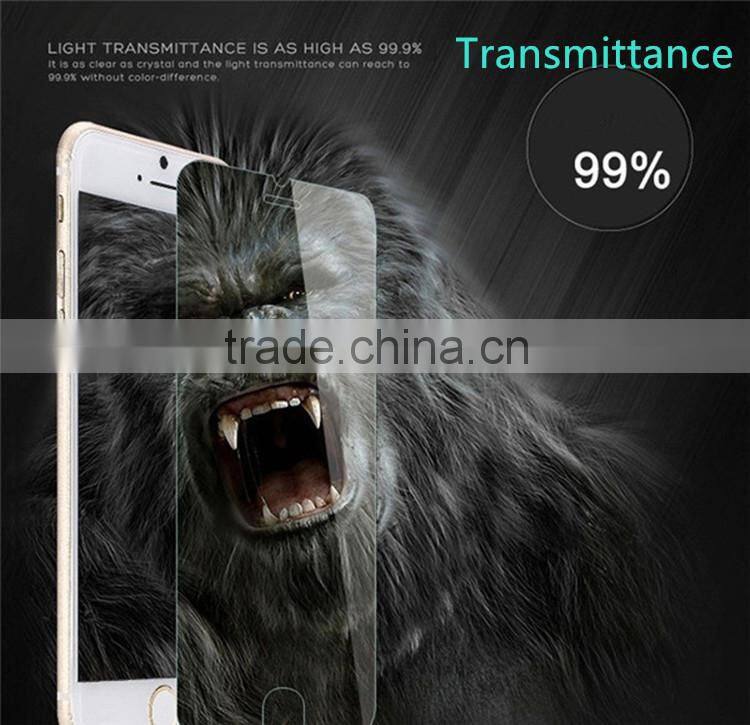 2016 top quality 0.26 mm 9H 2.5D Tempered Glass Screen Protector for iPhone 6