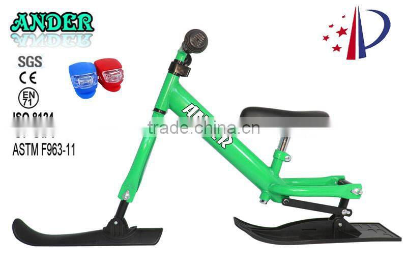 Ander patent snow scooter for child with bike light
