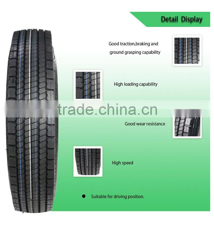 2016 Hot Sale China Supplier New Truck Tires225/70R19.5