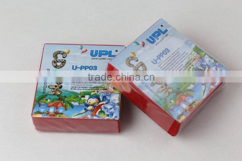 PP03 CD sleeves non woven DVD plastic bags clear plastic CD bags