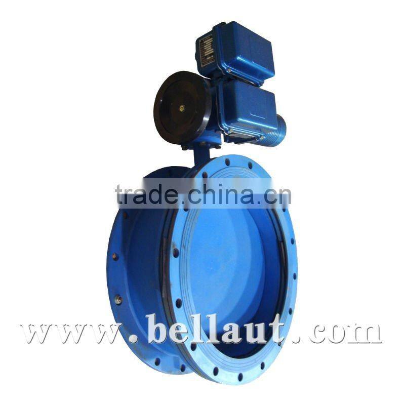 Manual operated Flanged Concentric Butterfly Valve