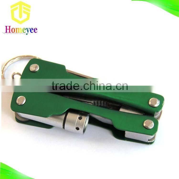 Promotion gift for Electrophoresis surface mini pocket tool in plier with led light