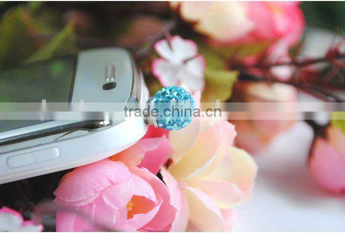 shinning diamond cell phone plug