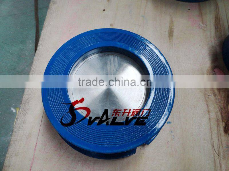 Wafer lift check valve
