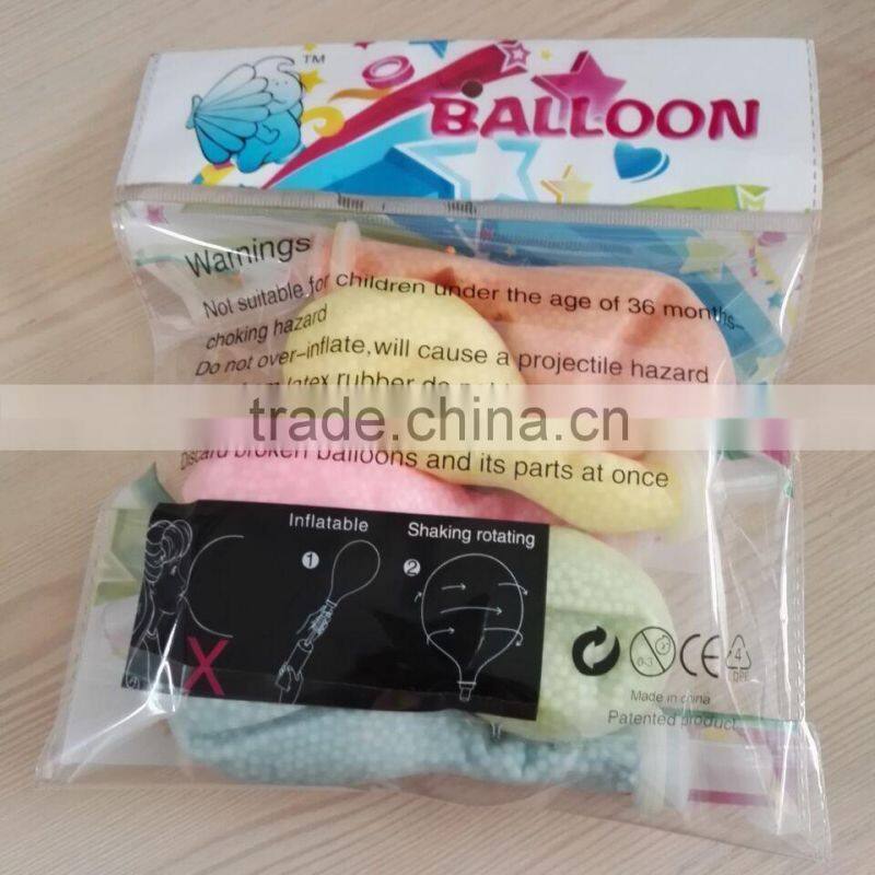 Chinese transparent foil confetti balloon
