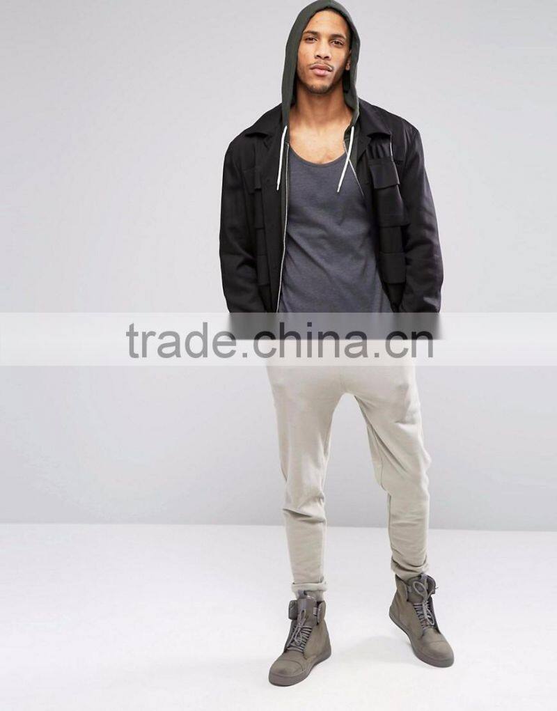 Daijun OEM summer wholesale custom 100% cotton gym man tank top