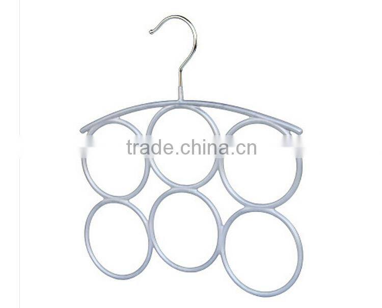 6 circles PVC Metal Scarf Holder, Belt Collection