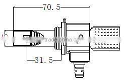 2015 New custom fanless auto led headlamp for ETC-5HL-H10W-PHI-2500LM