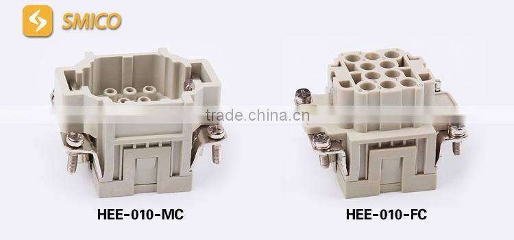 HEE-010-Male/Female ,Han Heavy duty industrial connector ,similar harting insert