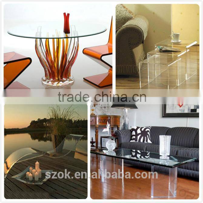 high quality acrylic office square business name card holder note holder