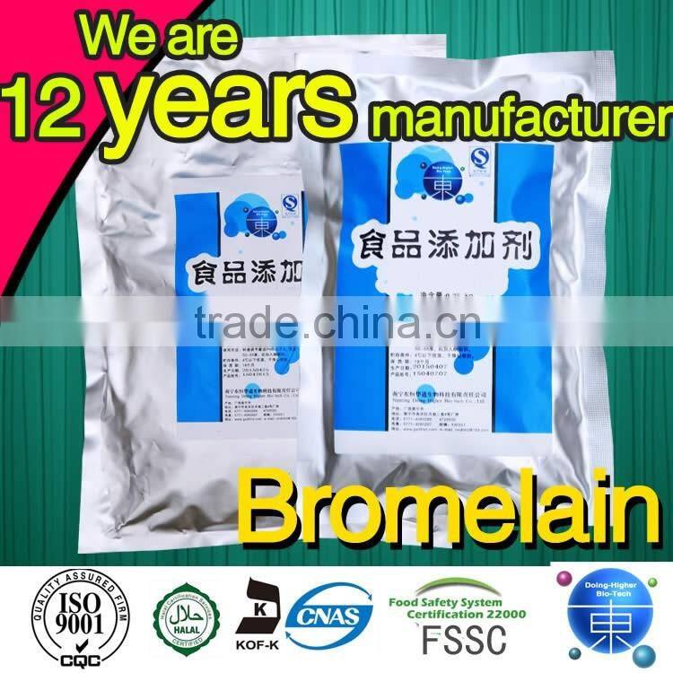 Manufacturer direct supply pineapple extract factory product bromelain 9001-00-7