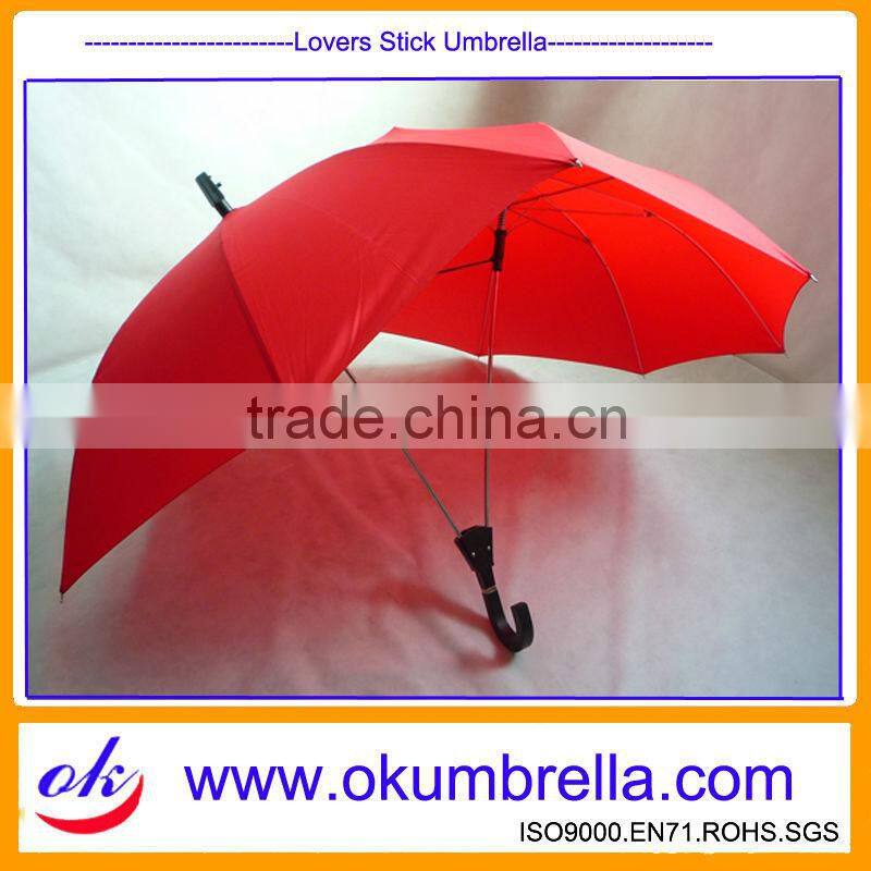 Umbrella For Two People Custom Logo Straight Umbrella
