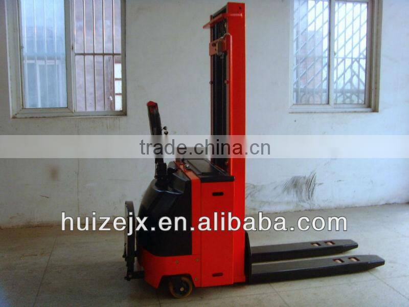 Electric battery auto stacker machine
