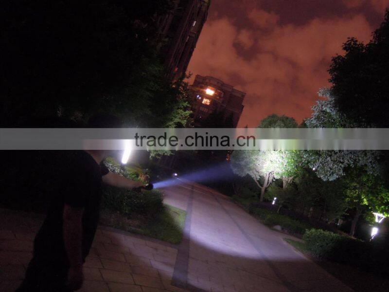 High Power T6 LED Aluminum Flashlight with Magnet Control