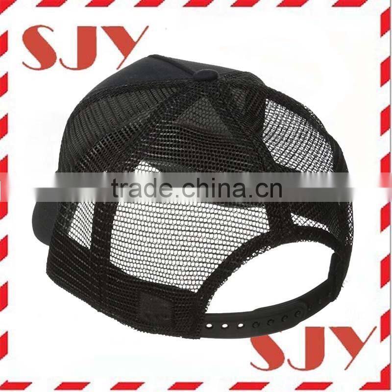 High quality mens embroidery 5 panel mesh trucker hat