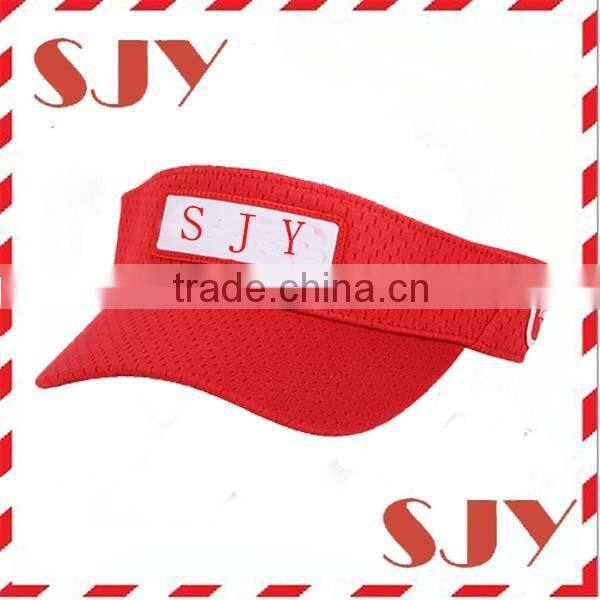 custom visor embroided cheap golf sun visor cap