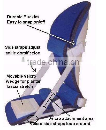 Aofeite rigid night splint foot splint ankle walker AFT-1038