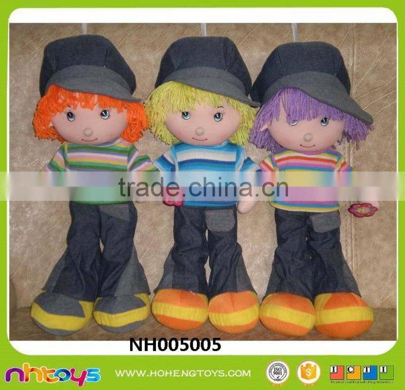 Toy stuffed plush doll stuffed doll