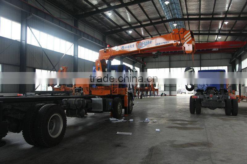 12ton telescopic boom Crane and Accessories,SQ12S4, hydraulic truck mounted crane.