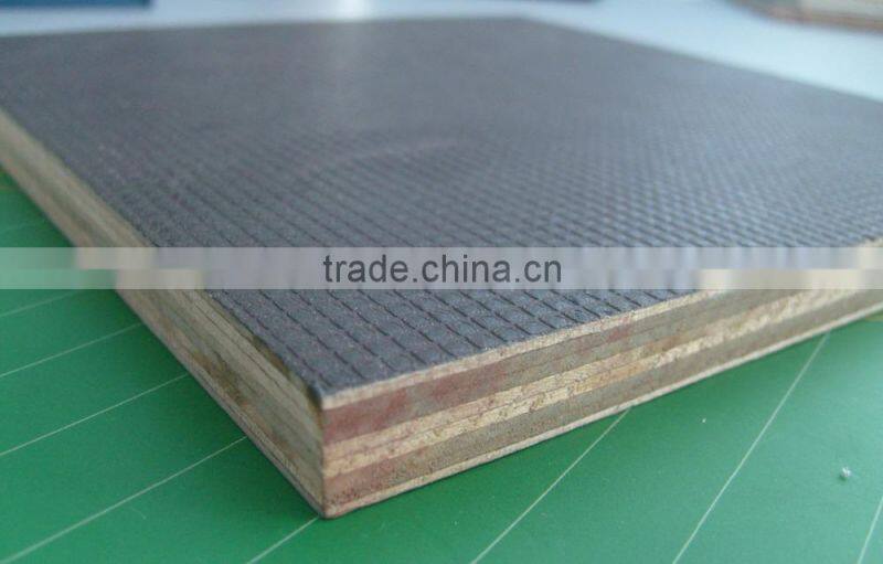 18mm anti-slip film faced plywood, wire-mesh film faced plywood,madera contrachapada