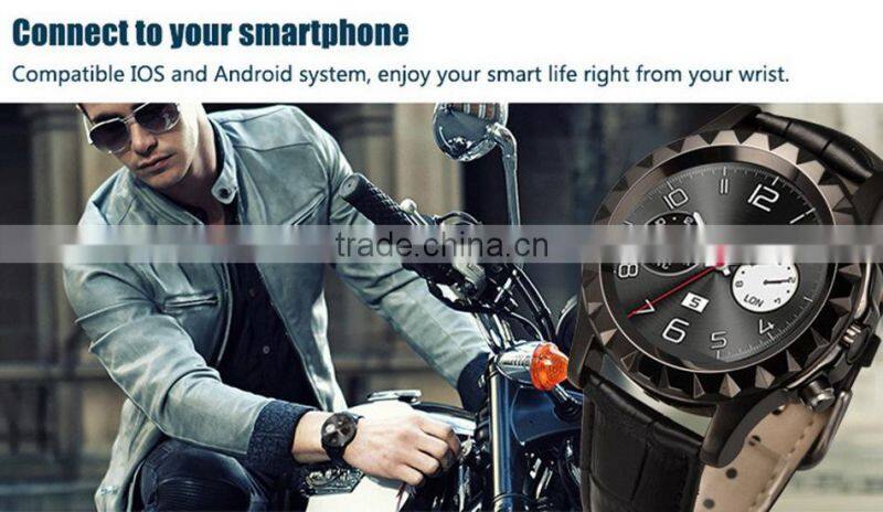 NO.1 S2 IP67 Bluetooth Smart Watch MTK6260 1.33 IPS smart watch perfect compatible with IOS&andriod system for android phone