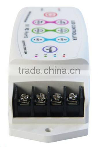 Bincolor touch panel and RF remote control rgb led strip 12v controller