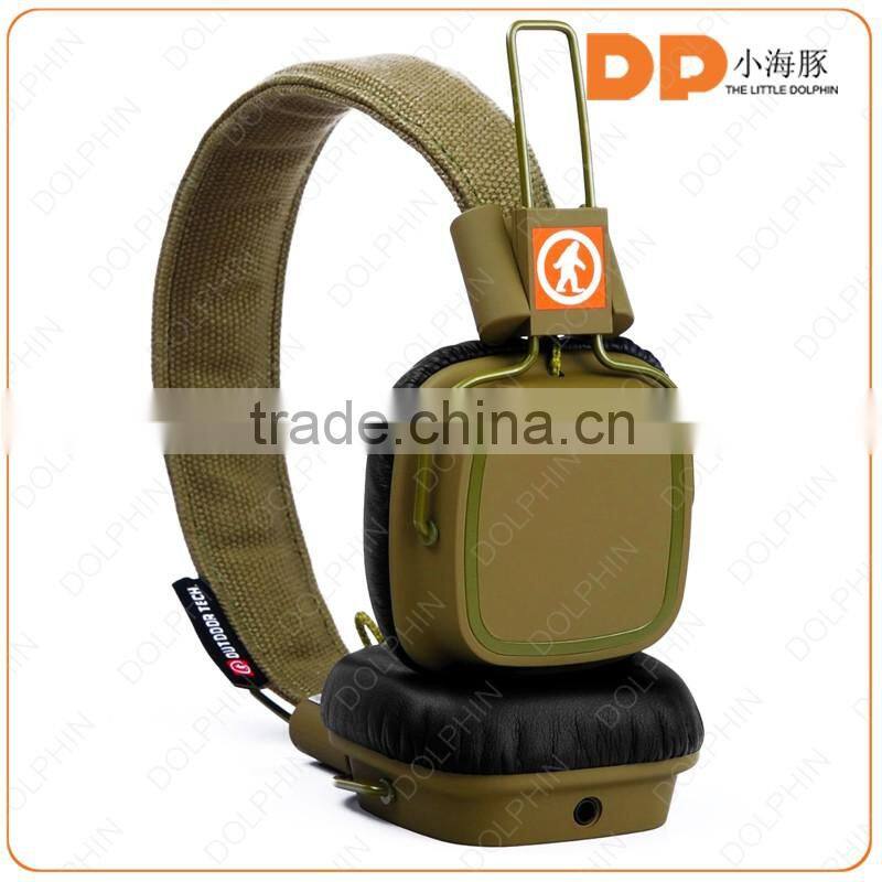 High quality top design wire headphone foldable mutil color music headband headphone for PC and latop