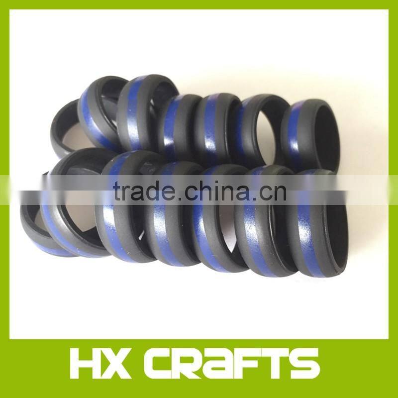 Excellent Silicone Wedding Band Ring for Sprots with Different Thickness