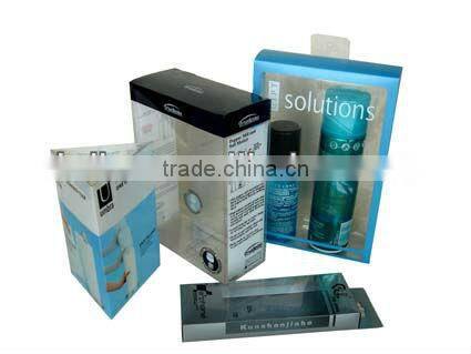 Printed clear blister packing box