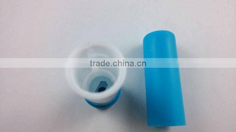 Empty slim plastic ABS push up lipstick container tube/tubes