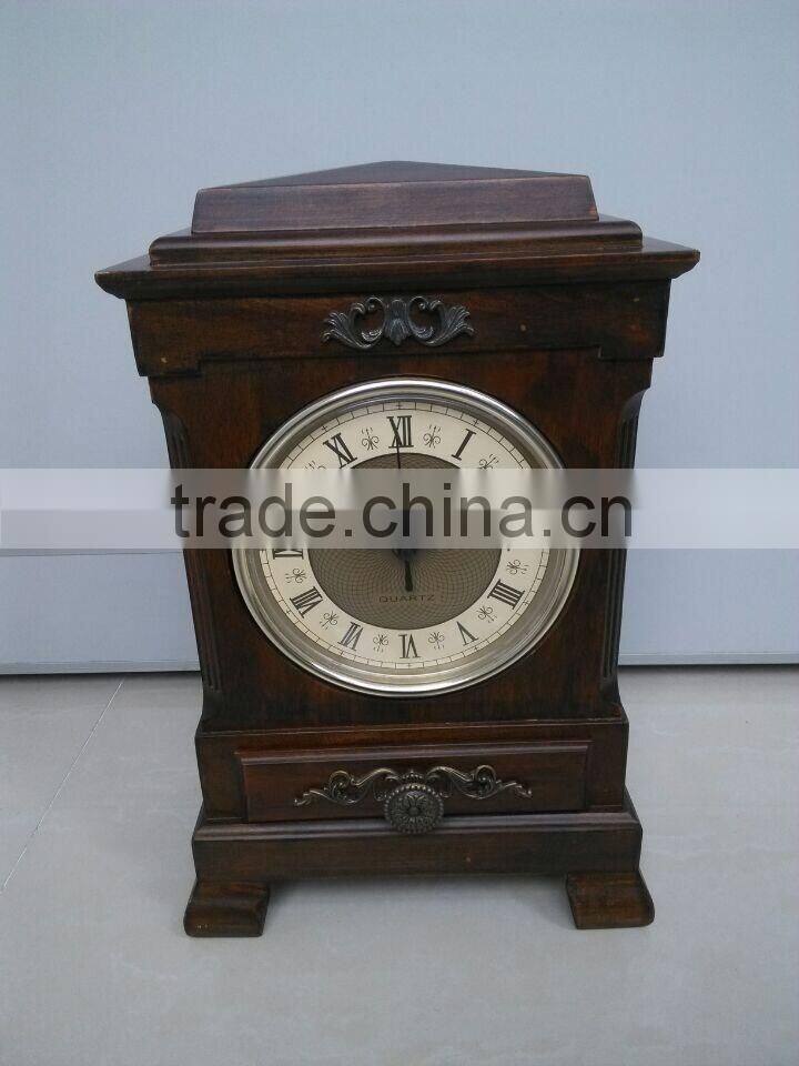pendulum wall clock day month year clock backwards running clock