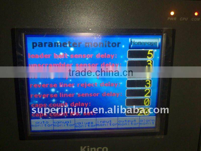 plastic cap liner machine